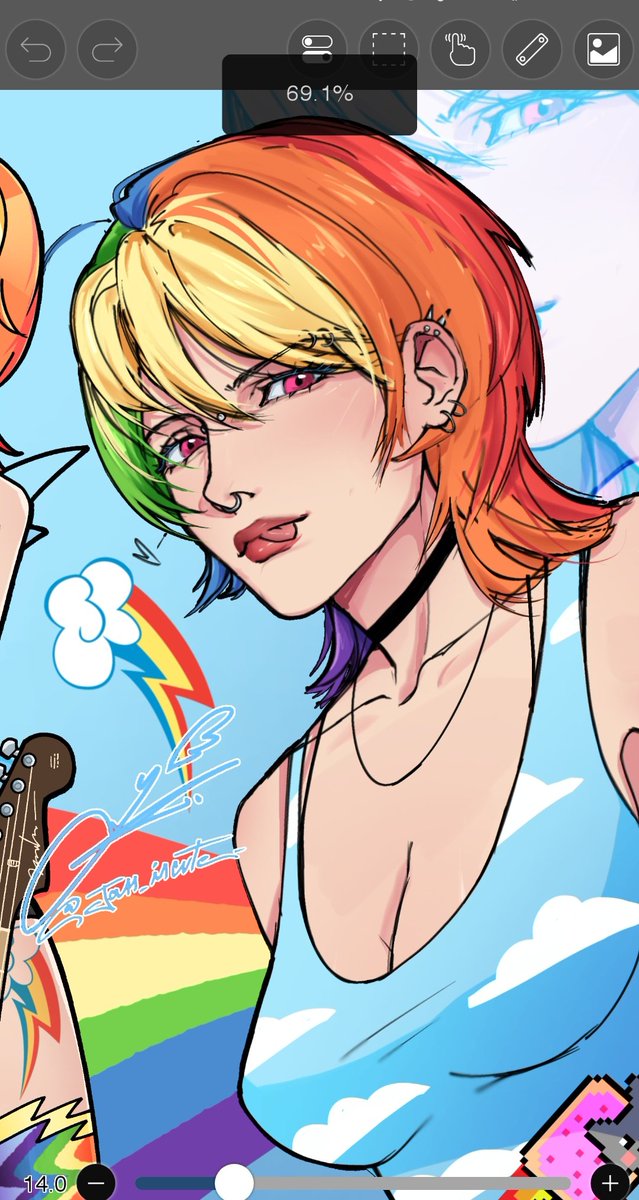 jass_iscute_'s tweet photo. #RainbowDash #mylittlepony https://t.co/oQBSYEVzqj