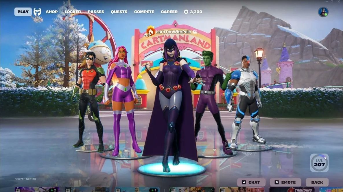 Jorge_Most's tweet image. Ahora que hay quintetos en el Battle Royale, ya puedes ir con el grupo completo de los Teen Titans.

u/Busyducks