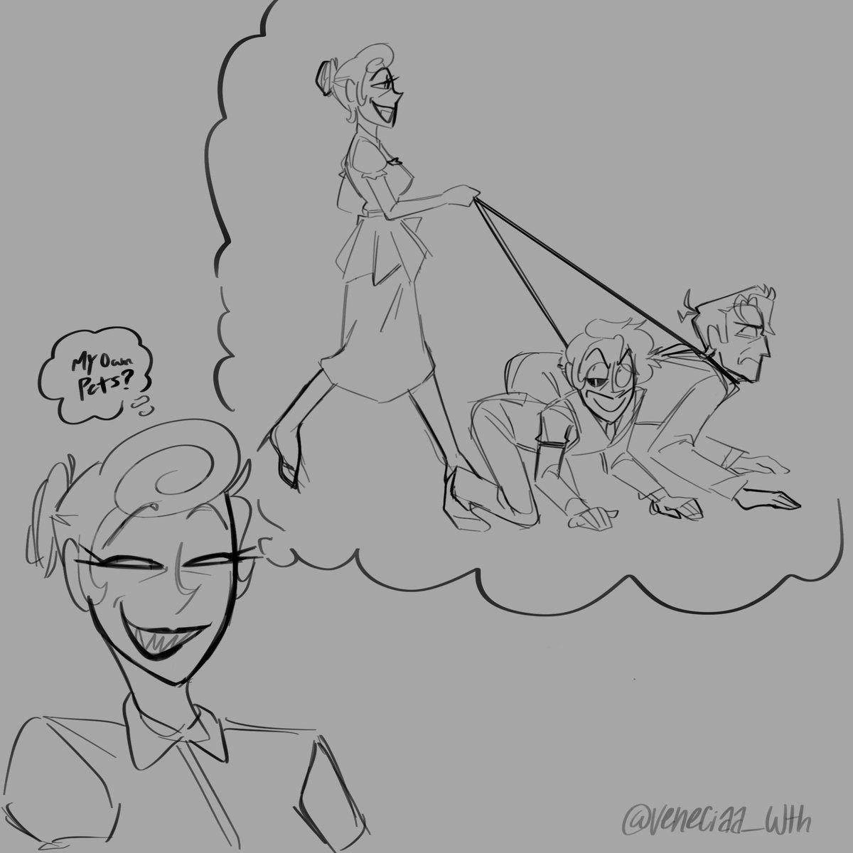 veneciaa_wth's tweet image. Cannibalmedia doodles🥀🦌🦈
#Radiostatic #radiorose #rosemedia