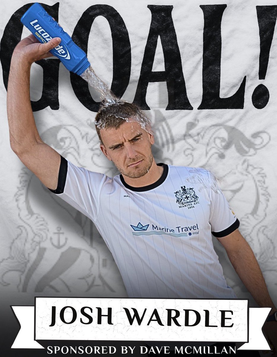 MarineAFC's tweet image. Josh Wardle marks his 150th appearance with a thumping back post header against his former side

UTM!!