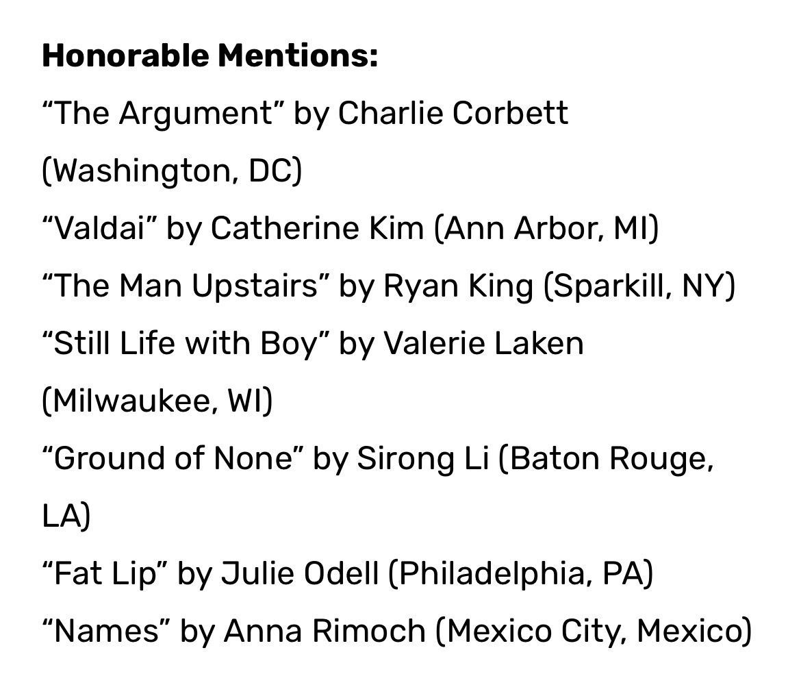 LSU Creative Writing tweet media