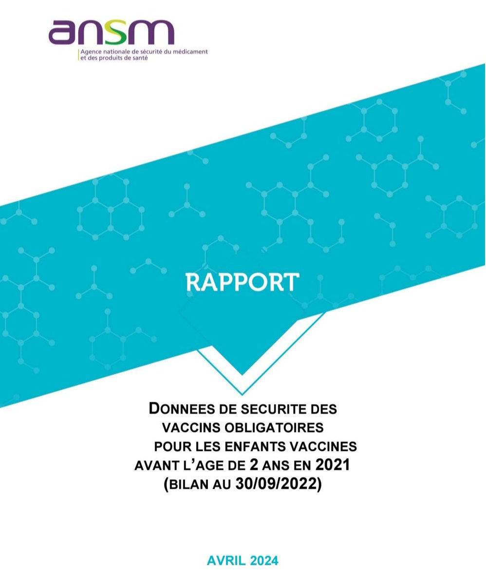 AgretDenis's tweet image. Si vous faites (encore) vacciner vos enfants et qu'ils font une maladie de Kawasaki, myocardite, infarctus, épilepsie ou convulsion, leucémie, handicap grave, surdité, cécité, hospitalisation,  réanimation ou décès après vaccination, pensez vraiment à faire déclarer cet événement…