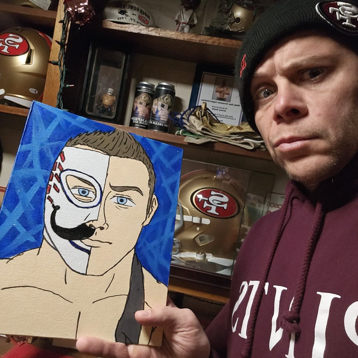 VeryGoodProWres's tweet image. Super dope gift I was given this weekend.  Wrestling fans are the coolest.