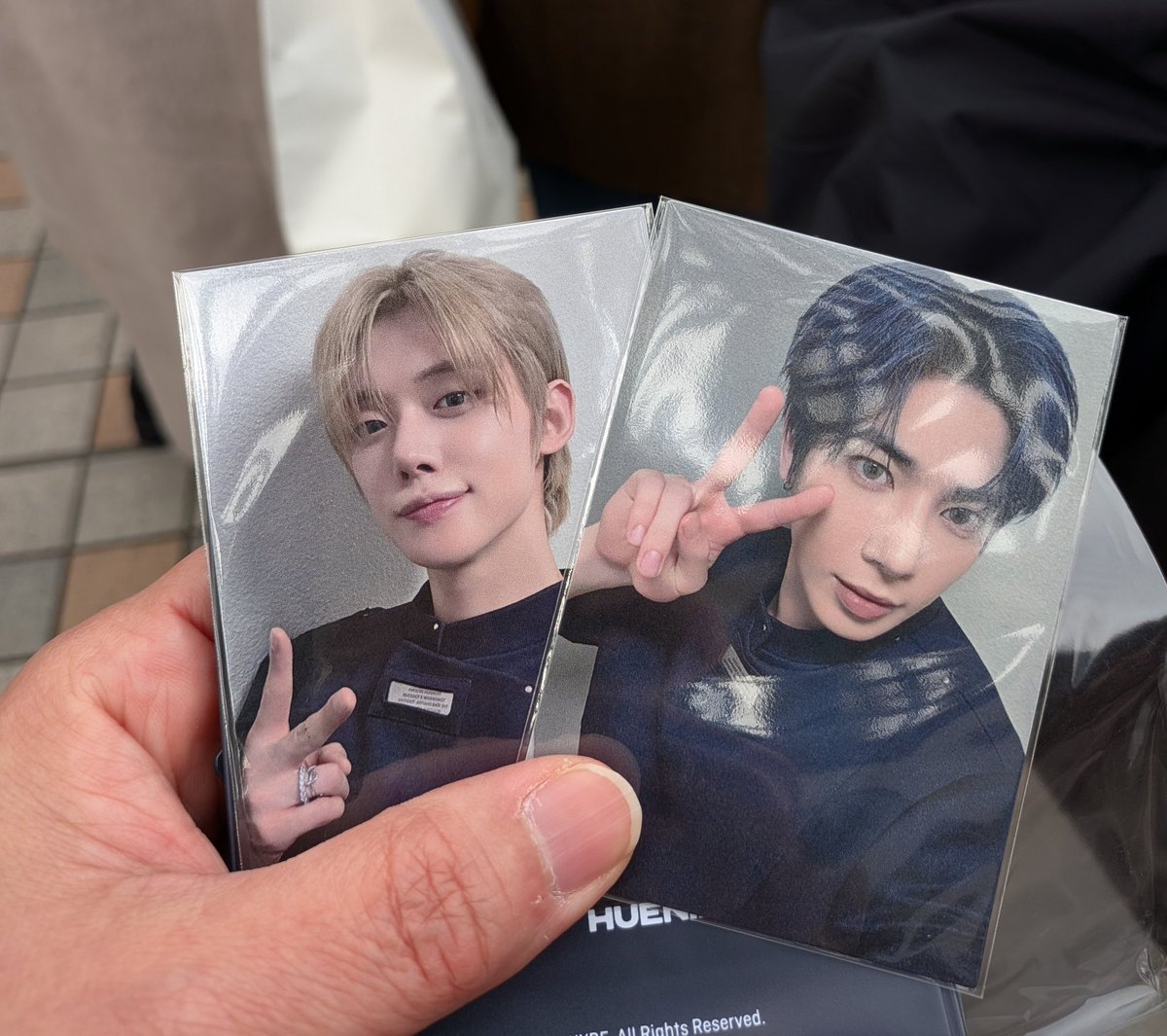 TXT ACT:TOMORROW メモリアルスリーブファイル トレカ ヨンジュン txt