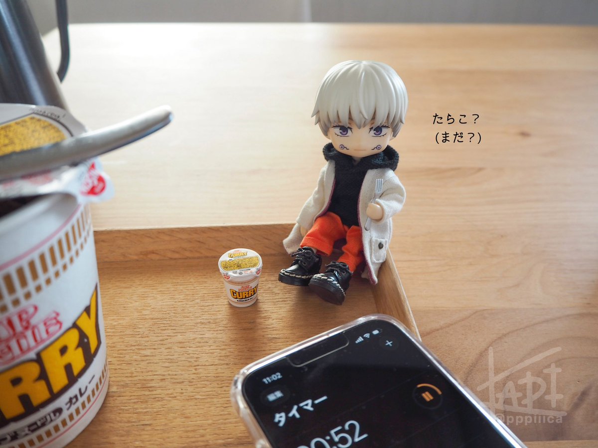 待てない3分🍜