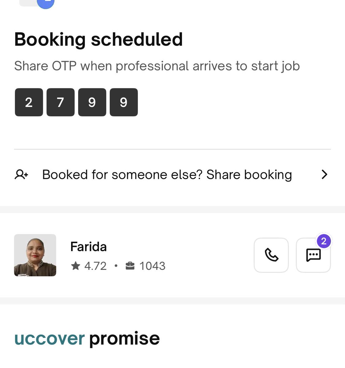 ateetd's tweet photo. What nonsense is this ??? This is the 3rd time this person is doing this - my wife has a booking and today again this lady has called to say that please cancel @urbancompany_UC @UC_Assist https://t.co/BdYlYILjqQ
