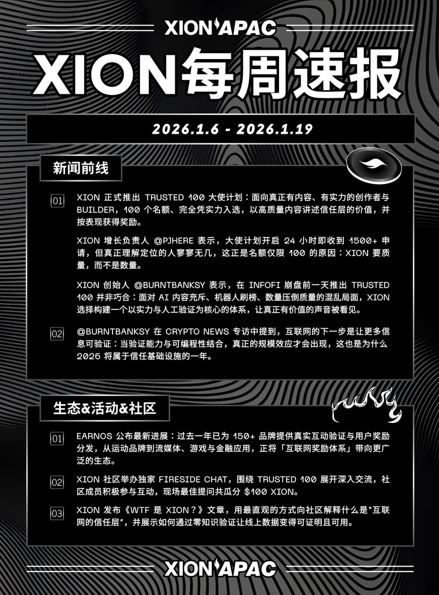 XION中文官方(@xion_china) / Posts / X
