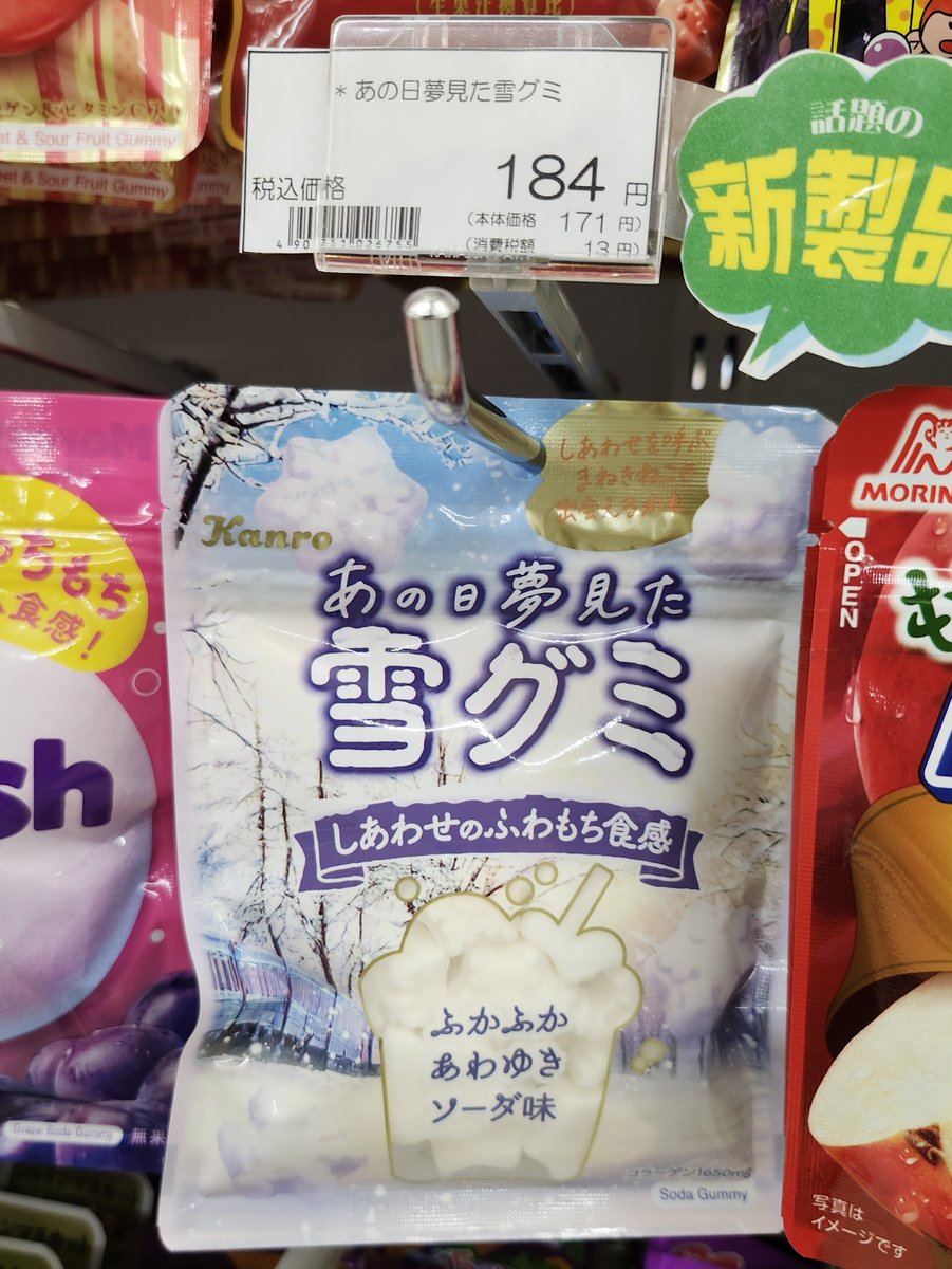 グミの新製品が入荷しました！ タフグミはついにプロの領域に！雪グミ