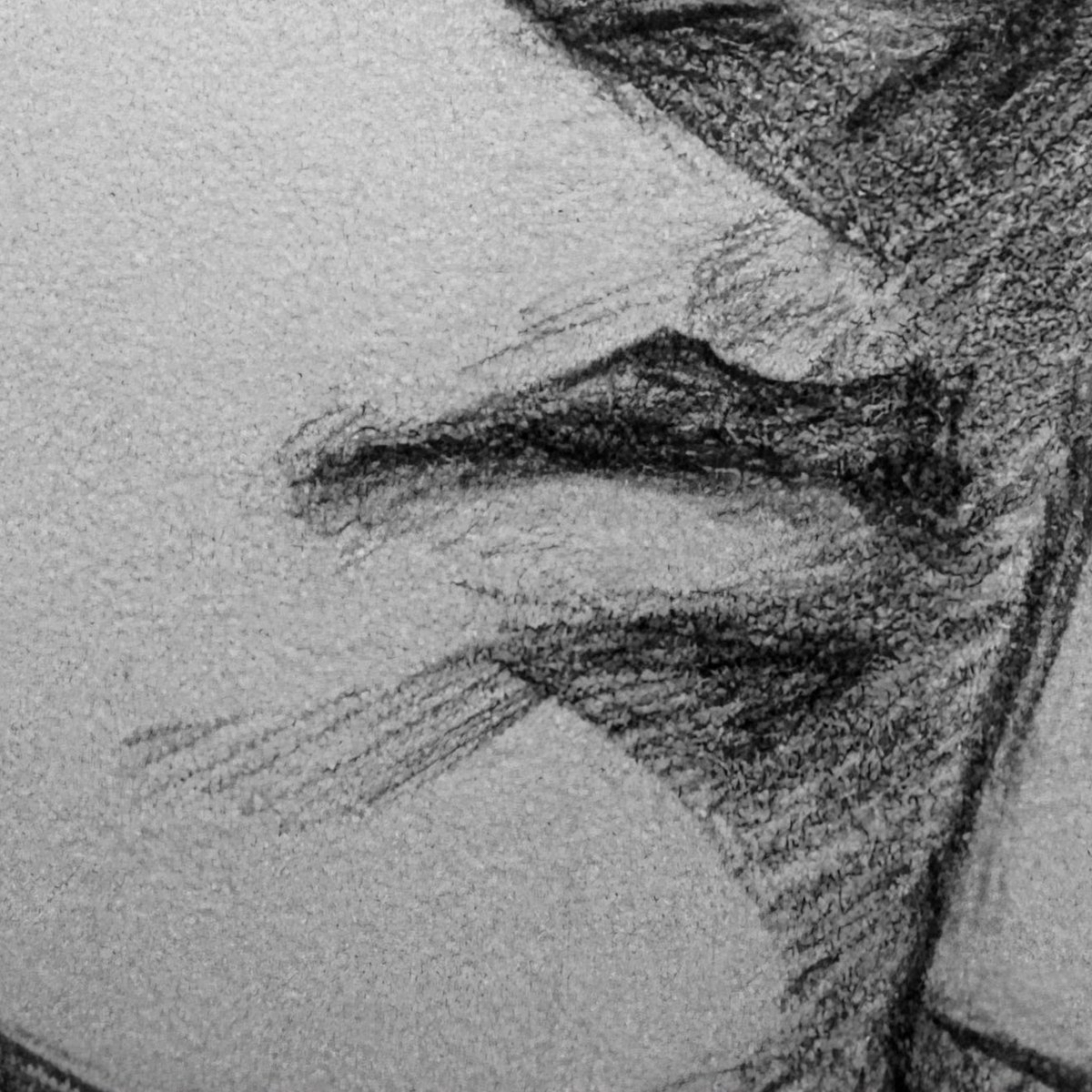 pigeonsquared's tweet image. just realized I’ve been doing this anatomy thingy wrong because the little pouches under his bottom lip aren’t supposed to stick out if he has a strong chin 💔💔💔🥀