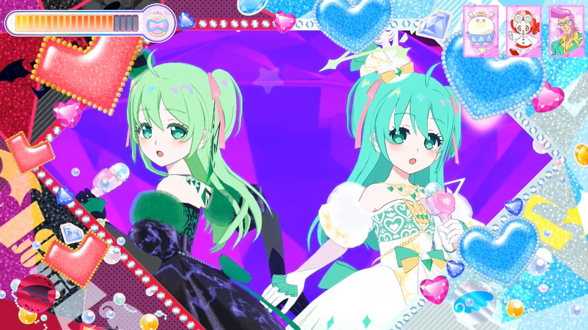 どっちがスキなの？😈👼
緑？ミント？