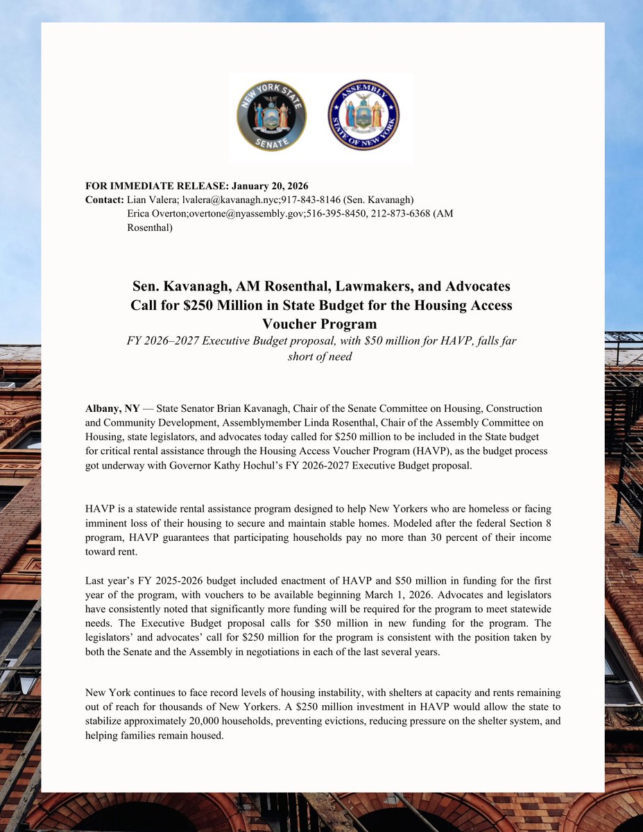 NYS Senator Brian Kavanagh 卡范納 tweet media