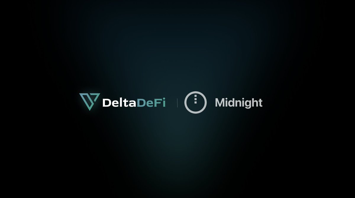 DeltaDeFi's tweet photo. We’re excited to support @MidnightNtwrk  on DeltaDeFi - The First Hydra DEX

🔹 Night/USDM trading pairs are coming to our Hydra DEX
🔹 Traders can trade Night on our order-book DEX with a CEX-like experience. 
🔹 Expanding access across the Cardano ecosystem

You ready? 🔥 https://t.co/ZfvRZMOAI1