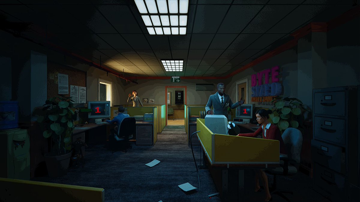 4GamerNews's tweet image. スピードラン型異常調査ホラーゲーム「P0: Byte-Sized Brilliance」，Steamでリリース。オフィスに異常があるかどうかを10秒以内に判断しよう
4gamer.net/s/G097341.2601…

不気味なものからコミカルなものまで幅広い異常が存在し，一部の異常はランダム生成されるため，暗記だけでは対応できないという