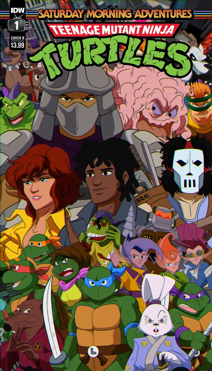 mistajonz's tweet image. ✨When my day job stops draining all the creativity and joy from my life I'll get back to making new stuff, till then here's some fake Teenage Mutant Ninja Turtles comic cover mockups repurposed from some older pieces✨