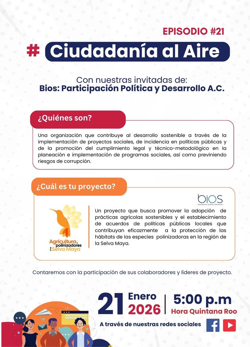 Comité de Participación Ciudadana Quintana Roo tweet media