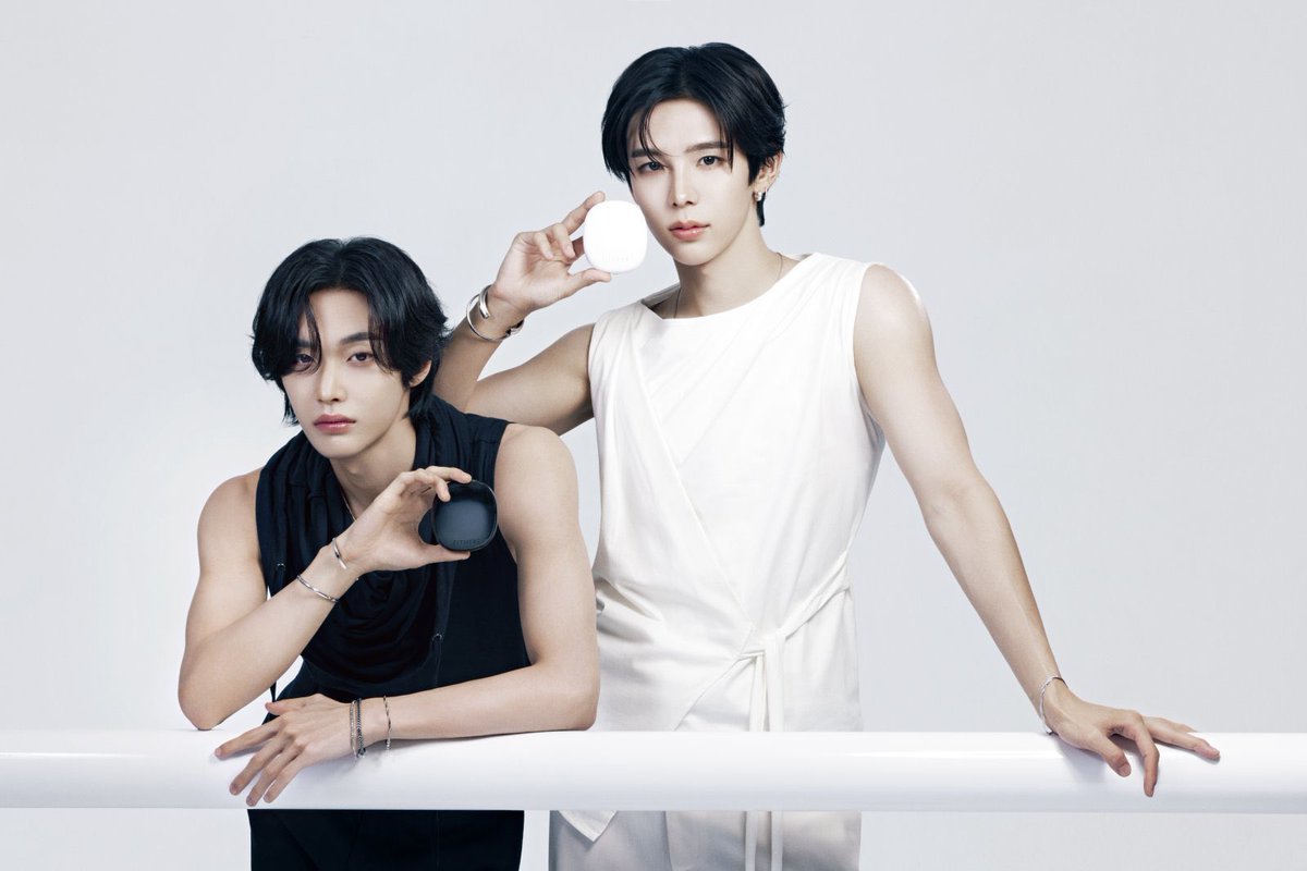 wonbani's tweet image. yep, it’s us. the magnetz of riize 🧲 

officially stepping in as the new muses of 𝗘𝗜𝗧𝗛𝗘𝗥&amp;amp;. just wait till you see what we’re about to unfold on 23 January 2026. trust, it’s worth the wait.