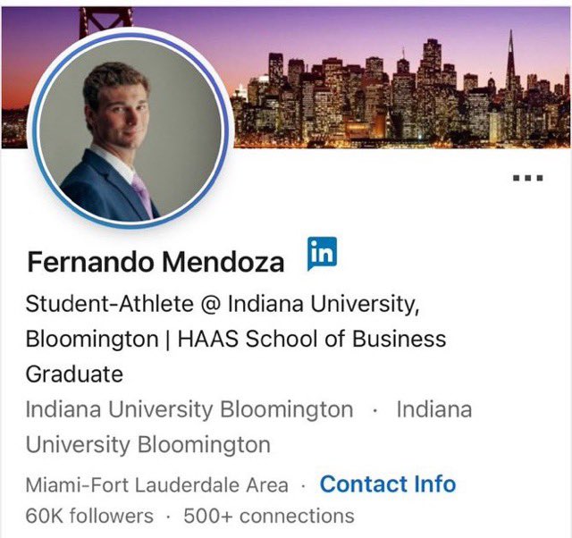 Linkedin Flex tweet media