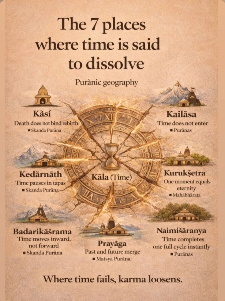The 7 places where time is said to dissolve