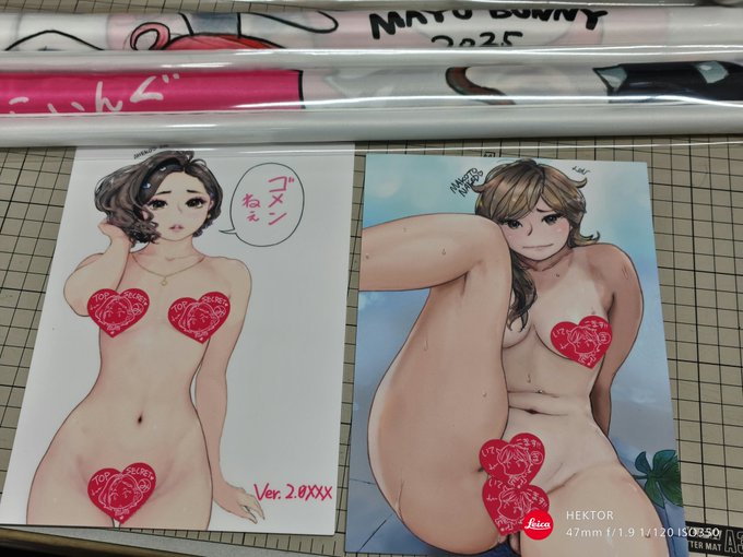 カラフルブレインさんから会場B2タペストリーとA4&amp;A5の各種メタルフォトプレートが無事着!! …したのですが小武の発注リスト制作ミスで会場布ポスターの発注が通ってなかったミス判明。すみません会場ポスターの方はさらにもうしばしお待ちください…申し訳ありません