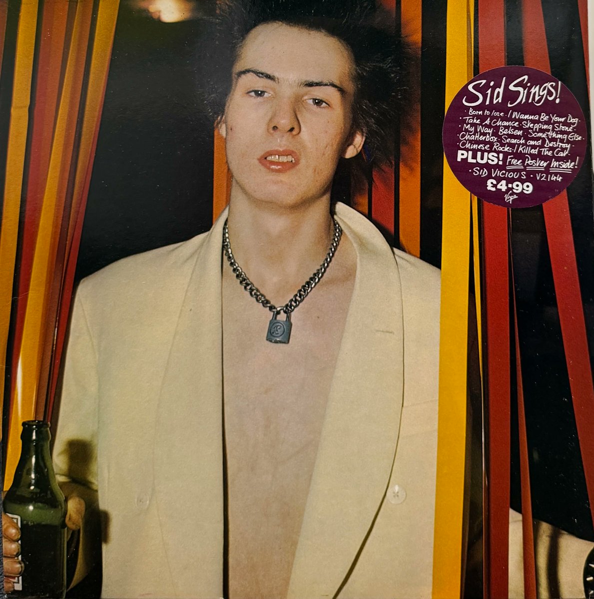 ticromarket's tweet photo. 本日もレコードをオールジャンルで追加しています！

SID VICIOUS / Sid Sings LP 初回紫ラベル Poster付
Don Costa / Trini's Tune 7inch
NAS / It Ain't Hard To Tell 12inch
STEVE REICH / Reich/Richter LP

▼新入荷一覧
https://t.co/O830N96TGL https://t.co/Z7LdP8zYOl