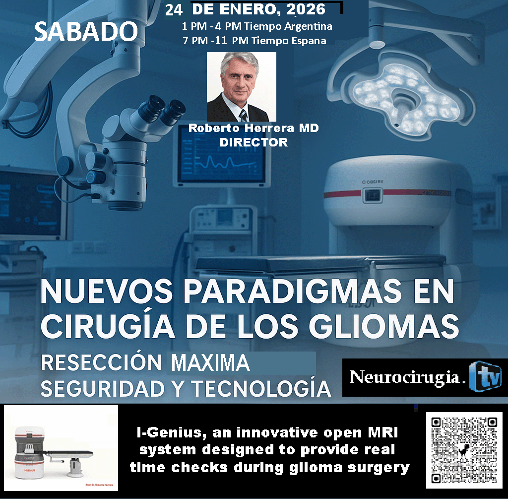 NeuroSurgTV's tweet photo. SABADO, https://t.co/UvqhKetRLI 24 ENERO, 1 PM – 4 PM TIEMPO ARGENTINA, : “Nuevos Paradigmas en Cirugia de Los Gliomas”: Director: Roberto Herrera MD of Argentina
REGISTRACION ZOOM: https://t.co/ygtlgNt1PI
Web ID
875 4563 4435
OTRO LINK:
https://t.co/44lX6ZdMbZ
 6 PRESENTACIONES https://t.co/8l1fhKyTdX