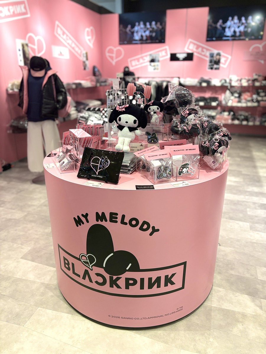 BLACKPINK × My Melody コラボ 3点セット 🎀𝗕𝗟𝗔𝗖𝗞 𝗣𝗜𝗡𝗞×𝗠𝗬