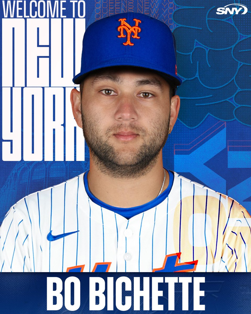 SNY_Mets's tweet image. The Mets have officially announced the signing of Bo Bichette.

David Stearns: “We are thrilled to welcome Bo to our organization. Throughout his career, Bo has distinguished himself as one of the best pure right-handed hitters in baseball.  He possesses the rare combination of…