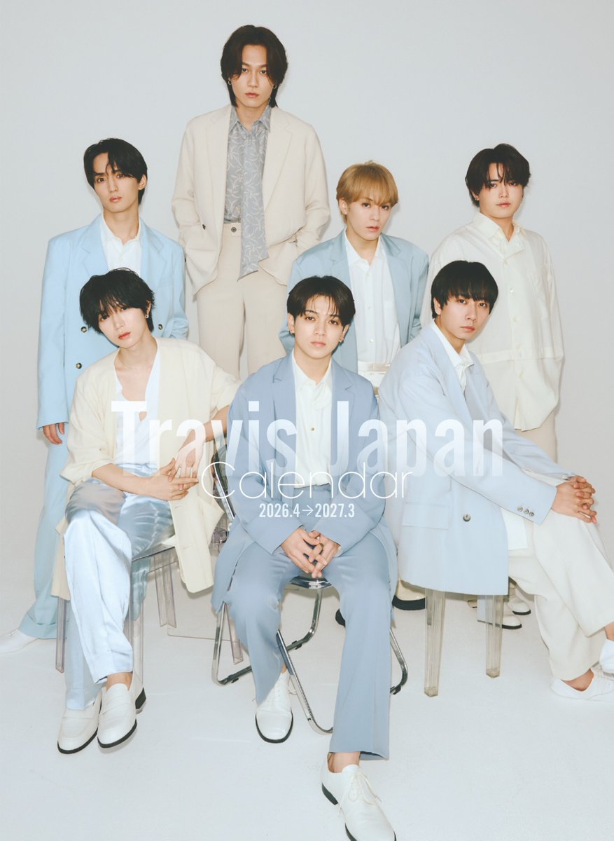 ||◤🐯表紙解禁！🏁◥||
予約しめきりまであと4日。
『Travis Japanカレンダー2026.4→2027.3』表紙を初公開🌠
気に入ったら"いいね"やコメントで教えてね！🐯🫶ˊˎ˗

 #TravisJapan #TJカレンダー20262027