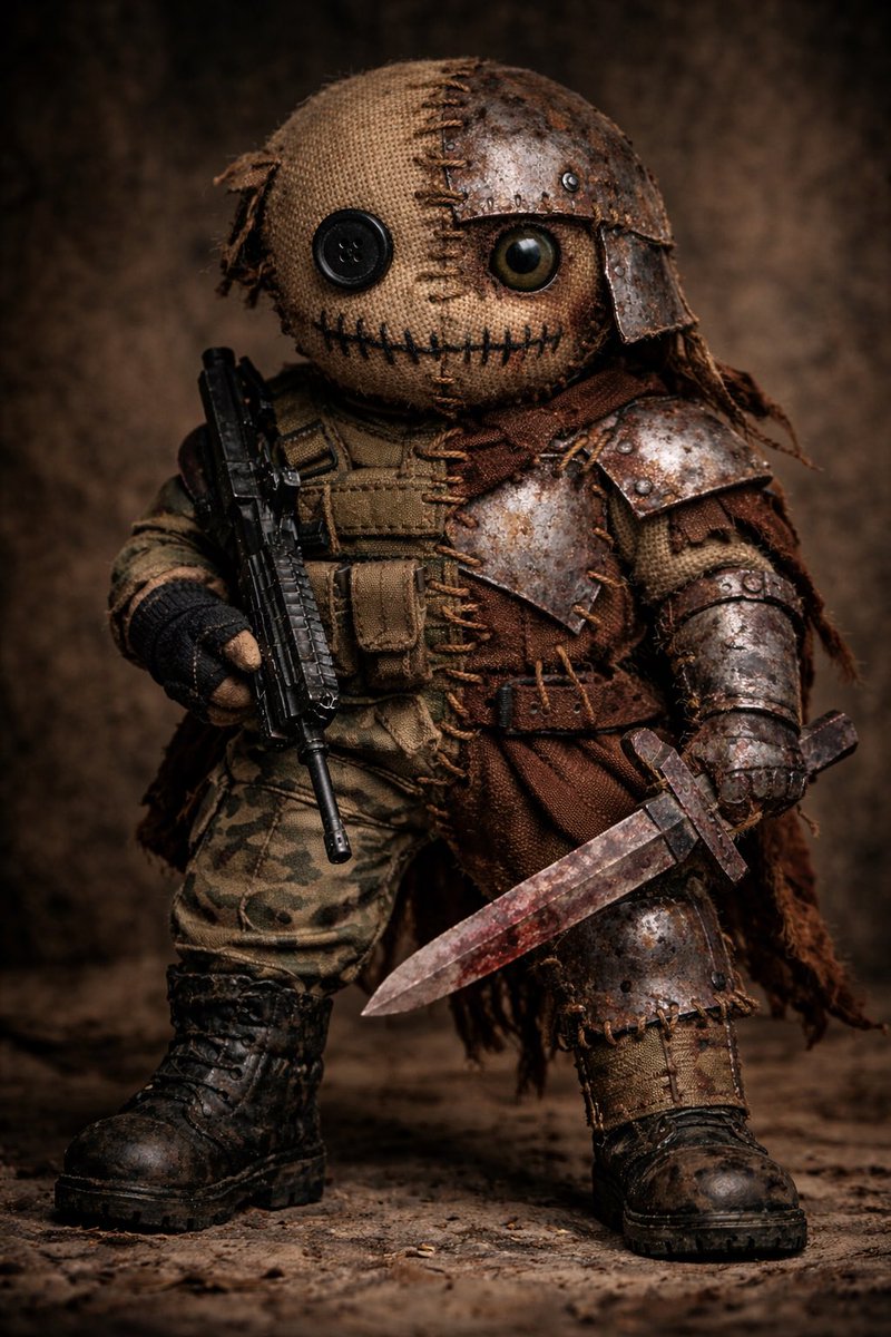 Beastmo01662623's tweet image. QT your Creepy Stitched Doll 

Thanks for INV @nopuppet 

Here’s my go. 

Hey @MadcapsArts @anna___bella1 @B_Chaos_ @Pam_Pol10 
Take a look - I’d love to see your talent. 💖