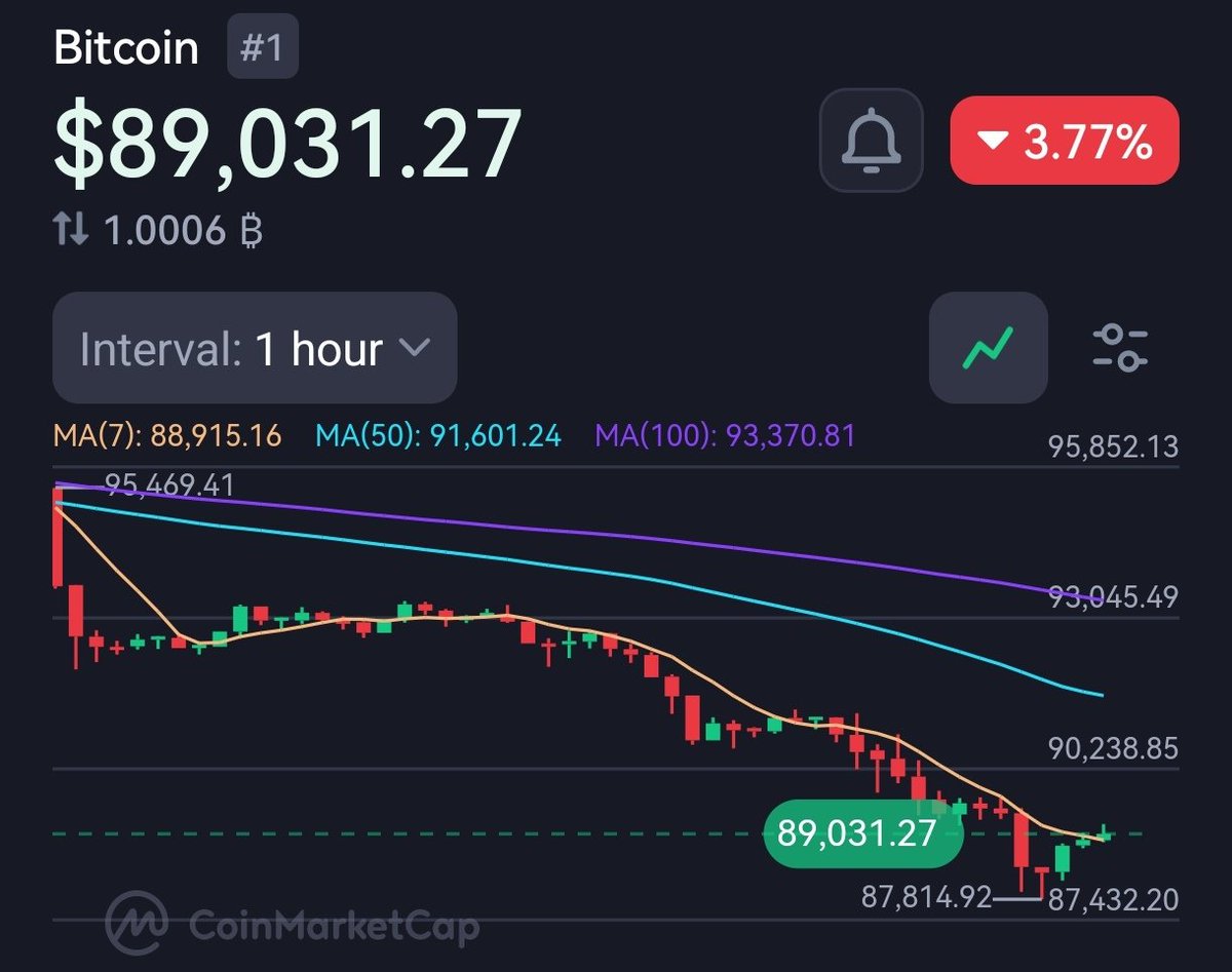 BITCOIN HITS $89,000 #BTC #Crypto #BitcoinNews #CryptoNews #Investing  #Liquidation