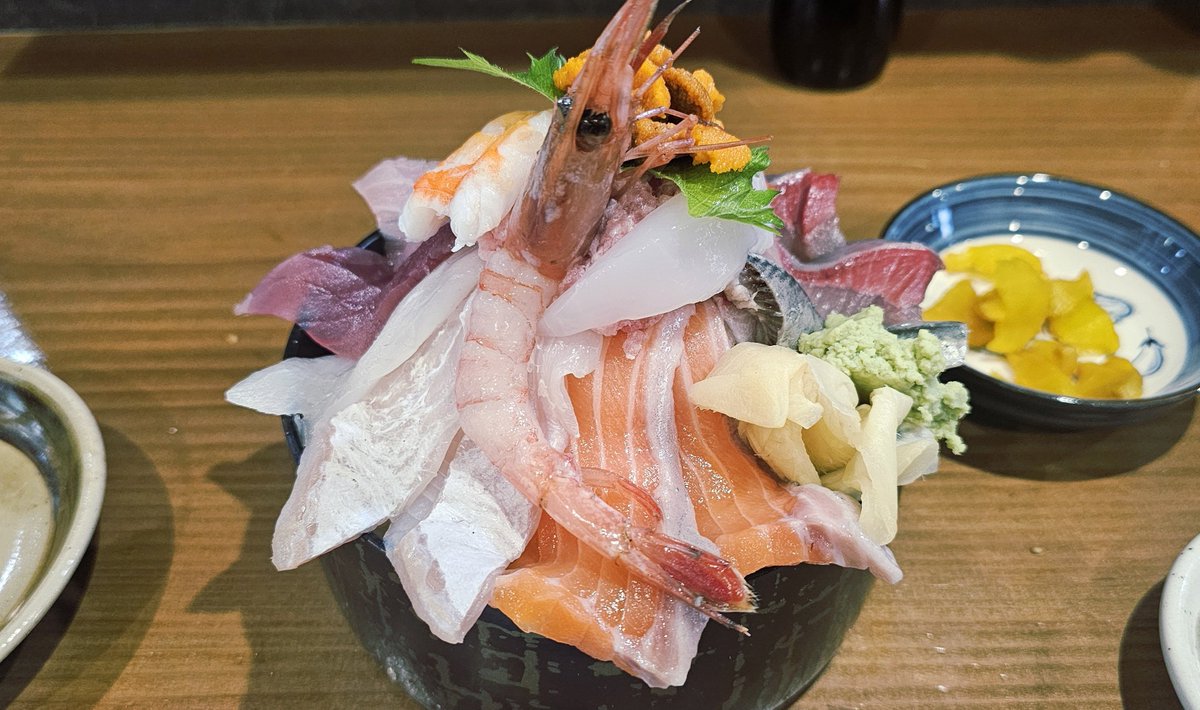 海鮮丼！！！！！！！！！！🐟️