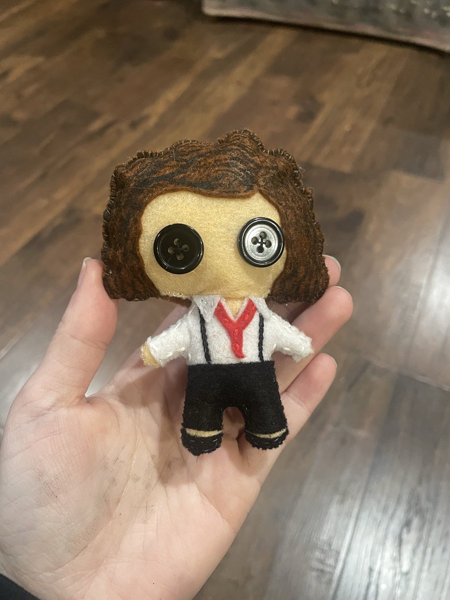 commandervamp's tweet image. The Frankenstein brainrot is so strong I made a little Victor doll. #Frankenstein2025