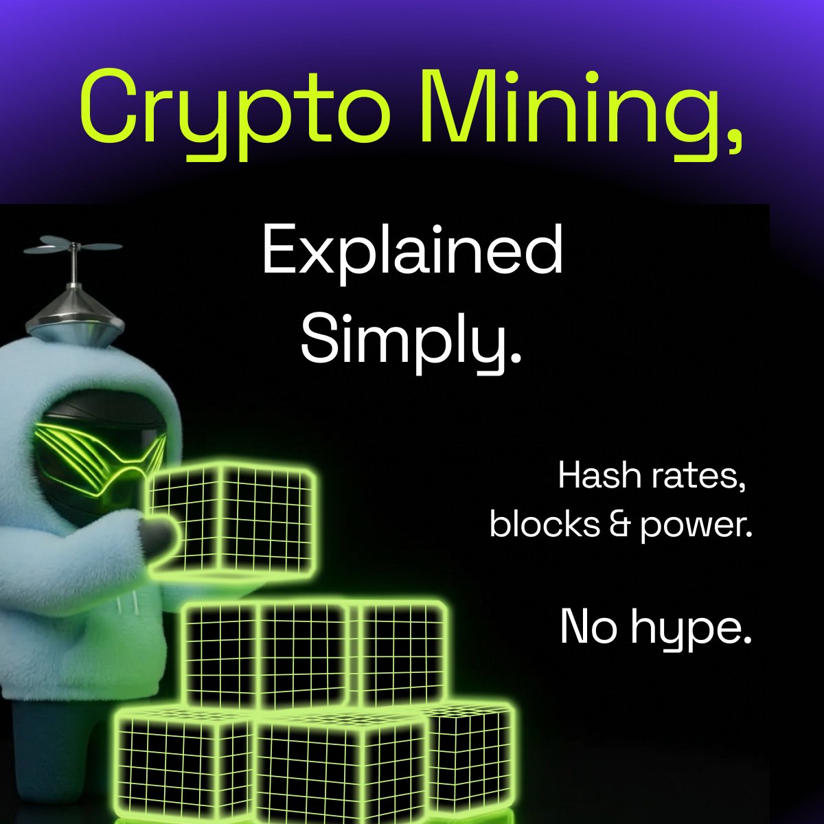 New to crypto mining? Get a lottery miner with Hash rates, blocks and power  explained. You also get a chance of winning up to 3 BTC Read our latest  detailed blog👇