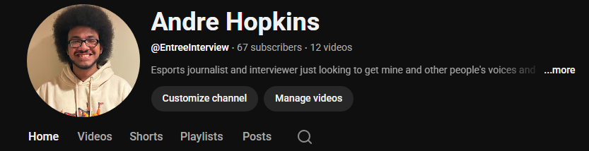 EntreeInterview's tweet image. Thank you guys for 67 subs!!