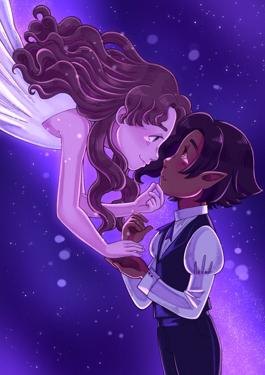 Squibkin's tweet photo. ✨ from the stars ✨ #princessmaker https://t.co/LwYd6wOnXa