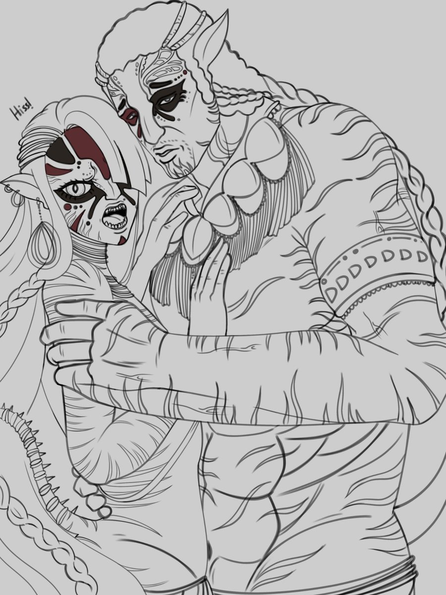 #wip Mangkwan🌋 × Metkayina🌊

(It's a challenge for me to mix Inara and Borsalino in the Avatar look plus the outfit,hair and marks! But tbh i'm very proud of how this turned out so good!) 

#yumetwt #kizaru #yumeship