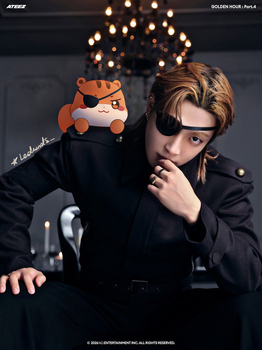 Leohands_'s tweet image. Two captains 🐿️
.
.
#ateez 
#ateezfanart
#hongjoong