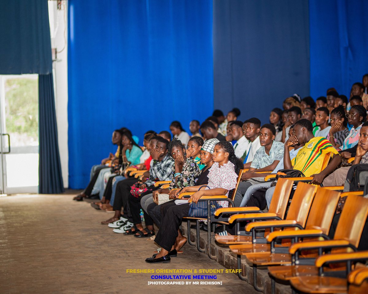 SoasaUcc's tweet photo. Highlights from the just ended fresher's orientation and student-staff Consultative Meeting.

The department of Sociology and Anthropology and the whole association wishes you success throughout your stay on campus and beyond together. https://t.co/hVu114mCt5