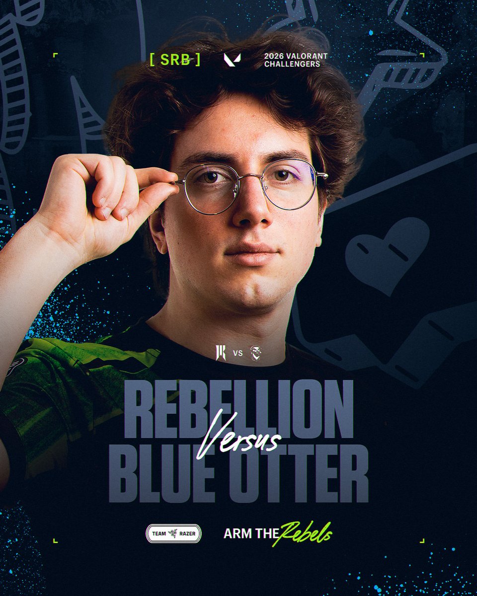 SRVAL's tweet image. SRB is back for the crown 👑

Our 2026 #ChallengersNA debut match versus @BlueOtterGG is about to begin 🔥 

#ArmTheRebels