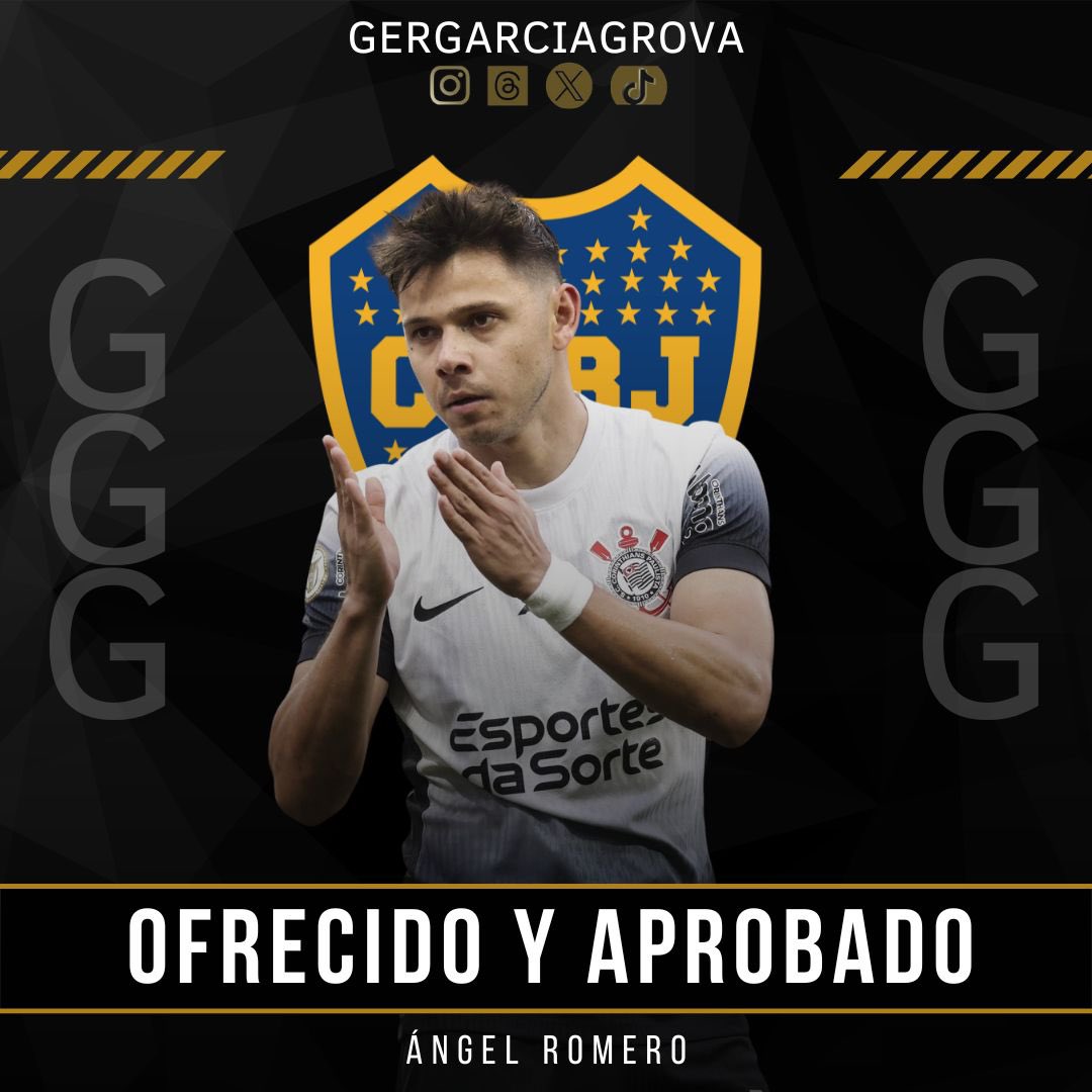 GerGarciaGrova's tweet image. 🚨Ángel Romero fue ofrecido a #Boca

📌Cuenta @JulioPavoni que es del gusto de Riquelme y Delgado

📍El delantero 🇵🇾 está libre tras su paso por #Corinthians