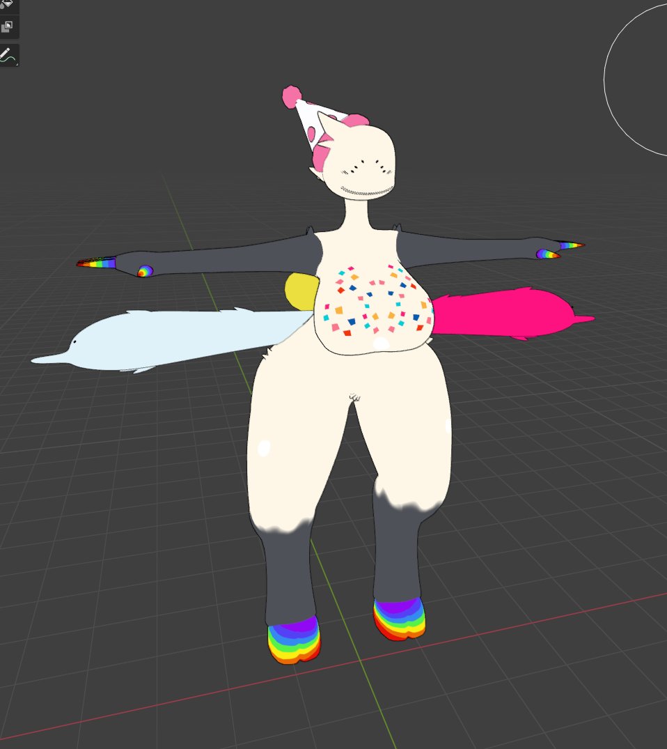 THEREALCD_alt's tweet image. Some of its progress was sent in this dude's discord server, but here's what it looks like so far, it's still not finished tho there's a lot of things to do like modeling some of the little things, rigging it, and adding shading.