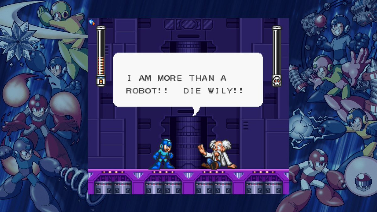 solidraul's tweet photo. El mega edgy #NintendoSwitch #MegaMan #MMLC2 https://t.co/74PTTaIDJD
