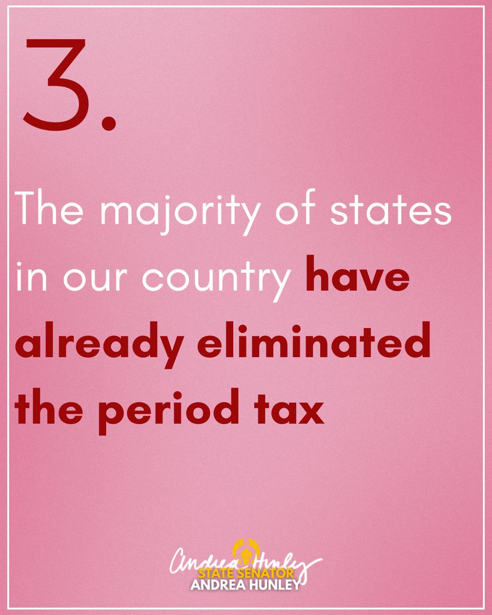 Senator Andrea Hunley tweet media