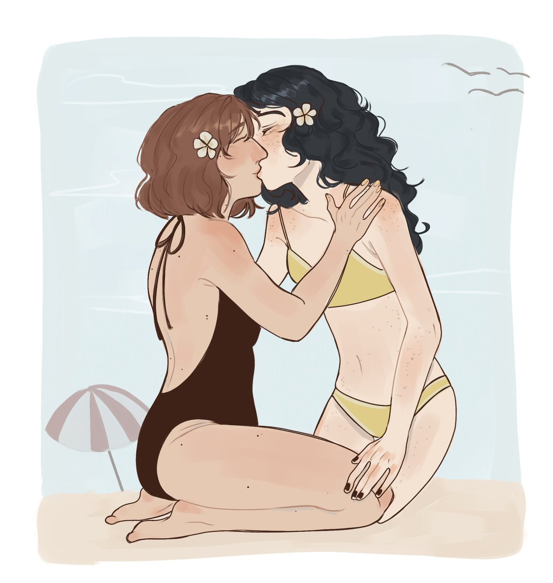 hslllly's tweet image. beach episode loll
#byler #lesbyler