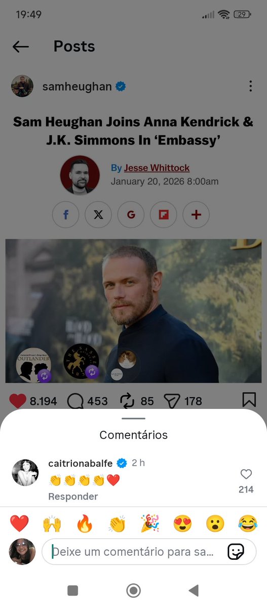 SamwiseKitkat's tweet image. Não satisfeita e curtir, ela aplaudiu e largou um coração para o amor da vida dela!