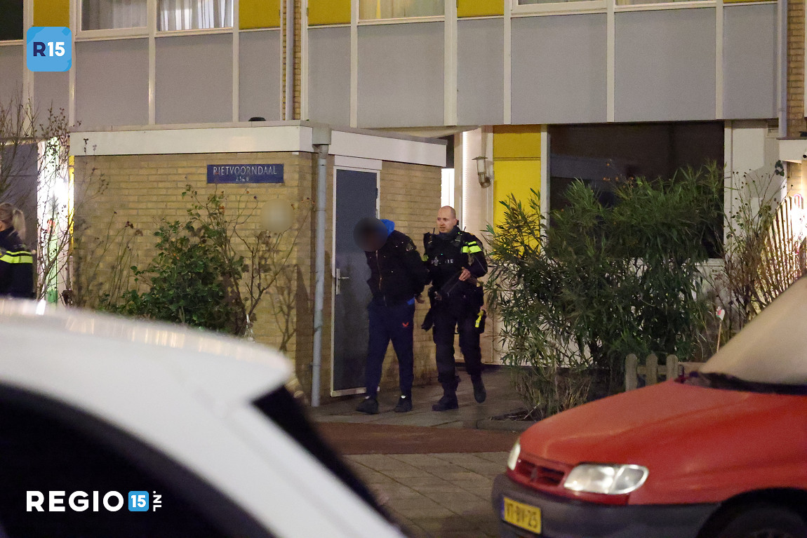 Aanhouding na inval in woning