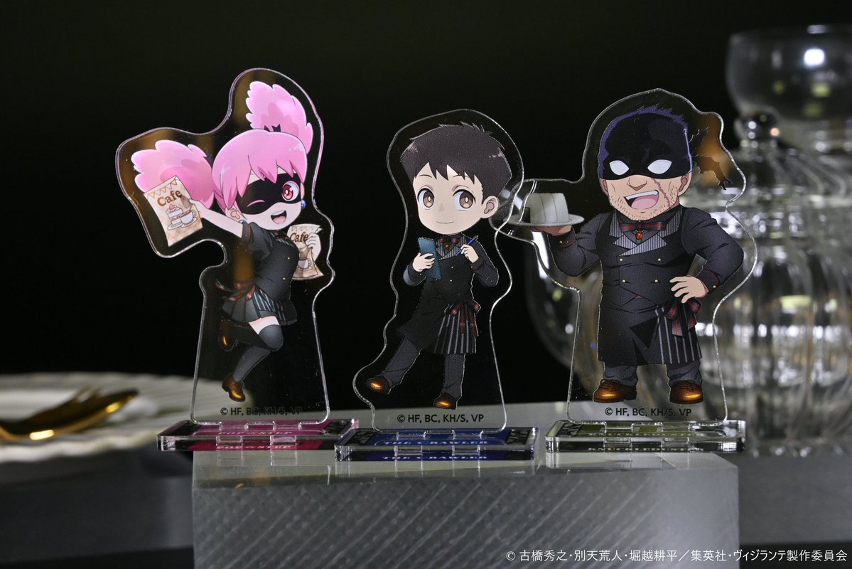 heroaca_info's tweet image. ヴィジランテ × アニメイトカフェ

明日1月22日(木)10:00より
事後通販実施予定です！

販売期間：1月22日(木)～2月5日(木)

subcul-holic.com/vigilante_anim…