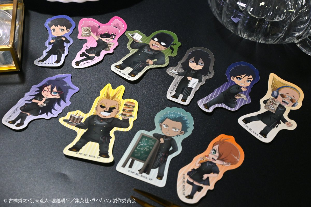 heroaca_info's tweet image. ヴィジランテ × アニメイトカフェ

明日1月22日(木)10:00より
事後通販実施予定です！

販売期間：1月22日(木)～2月5日(木)

subcul-holic.com/vigilante_anim…