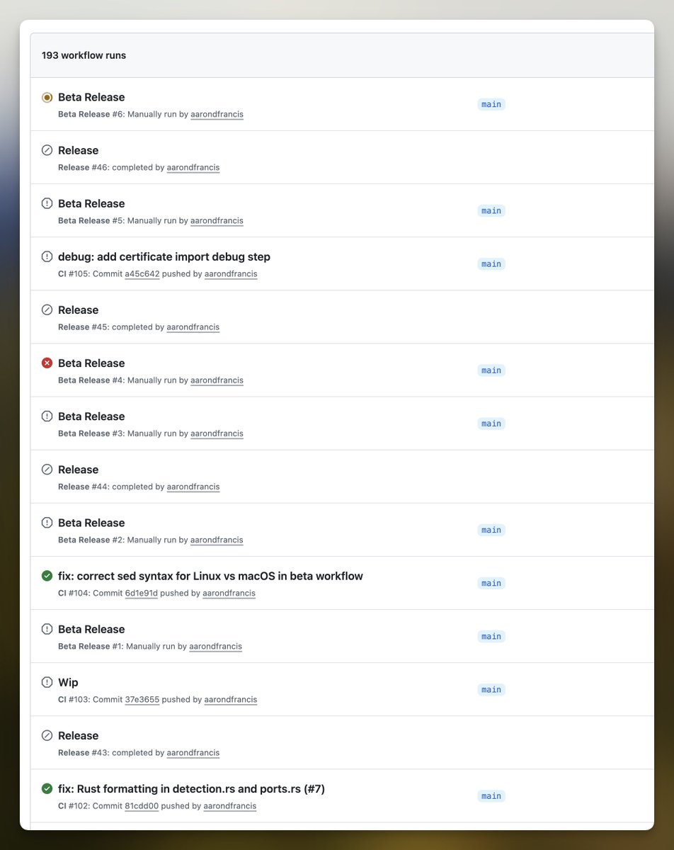 Aaron Francis tweet media