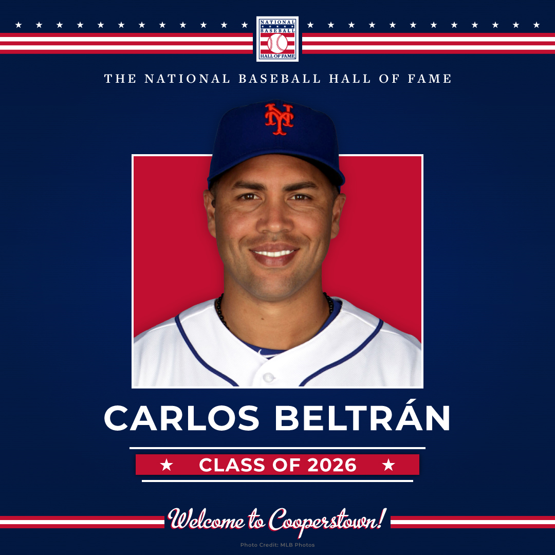 baseballhall's tweet image. Welcome to Cooperstown, @carlosbeltran15!

baseballhall.org/hall-of-famers…